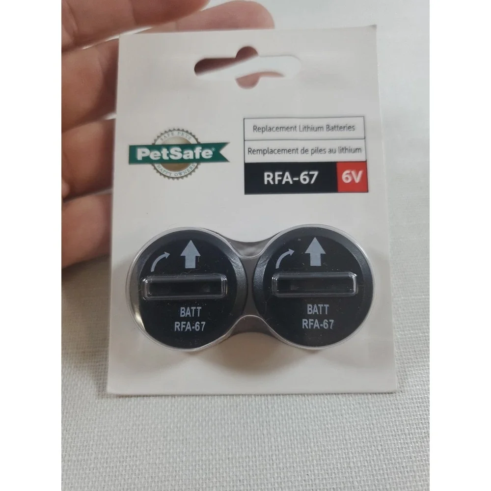 PetSafe RFA-67 / RFA-67D-11 6 Volt Battery Module 2 Pack - Brand New/Sealed